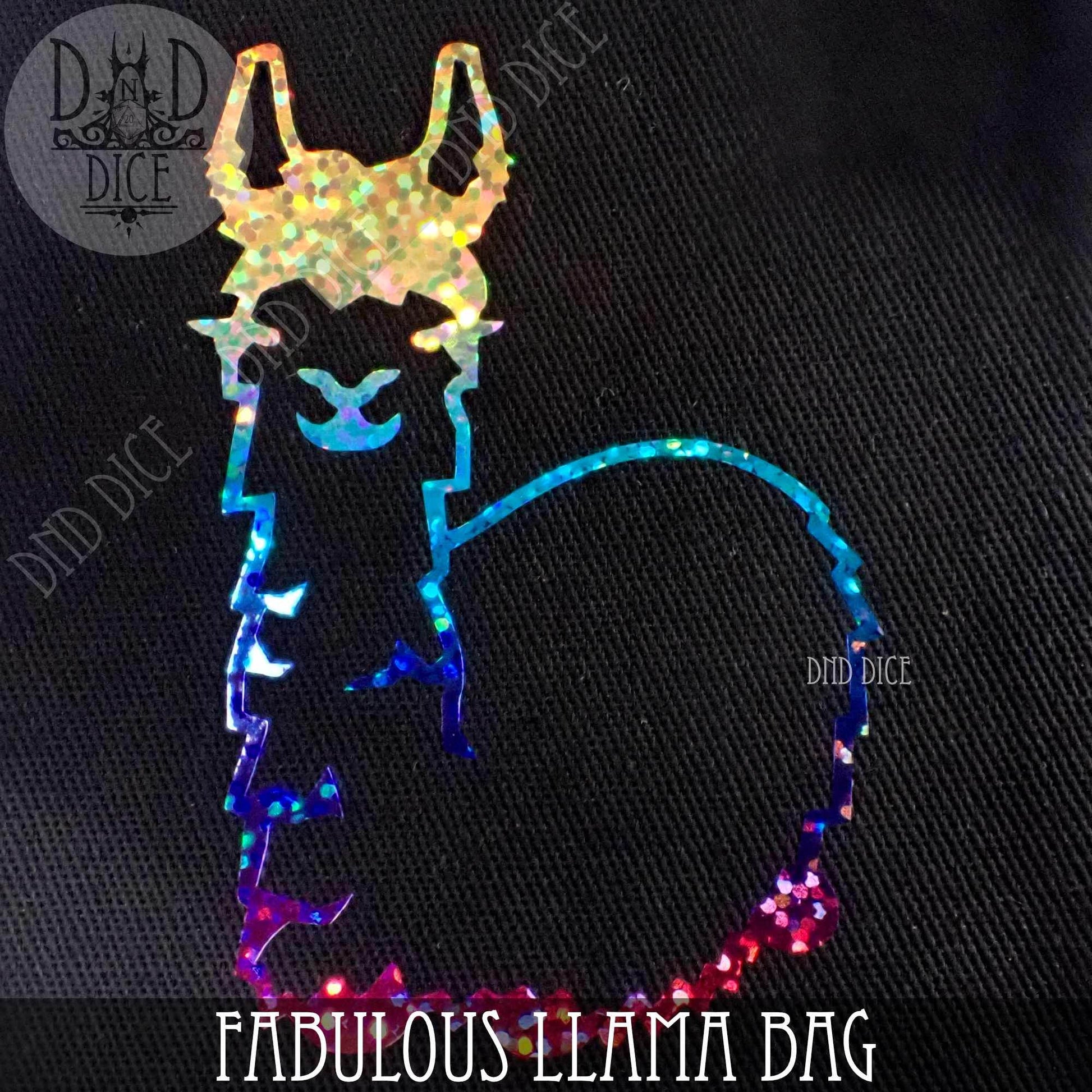 Fabulous Llama Dice Bag - 