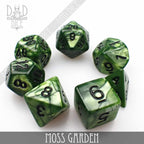 Moss Garden Dice Set