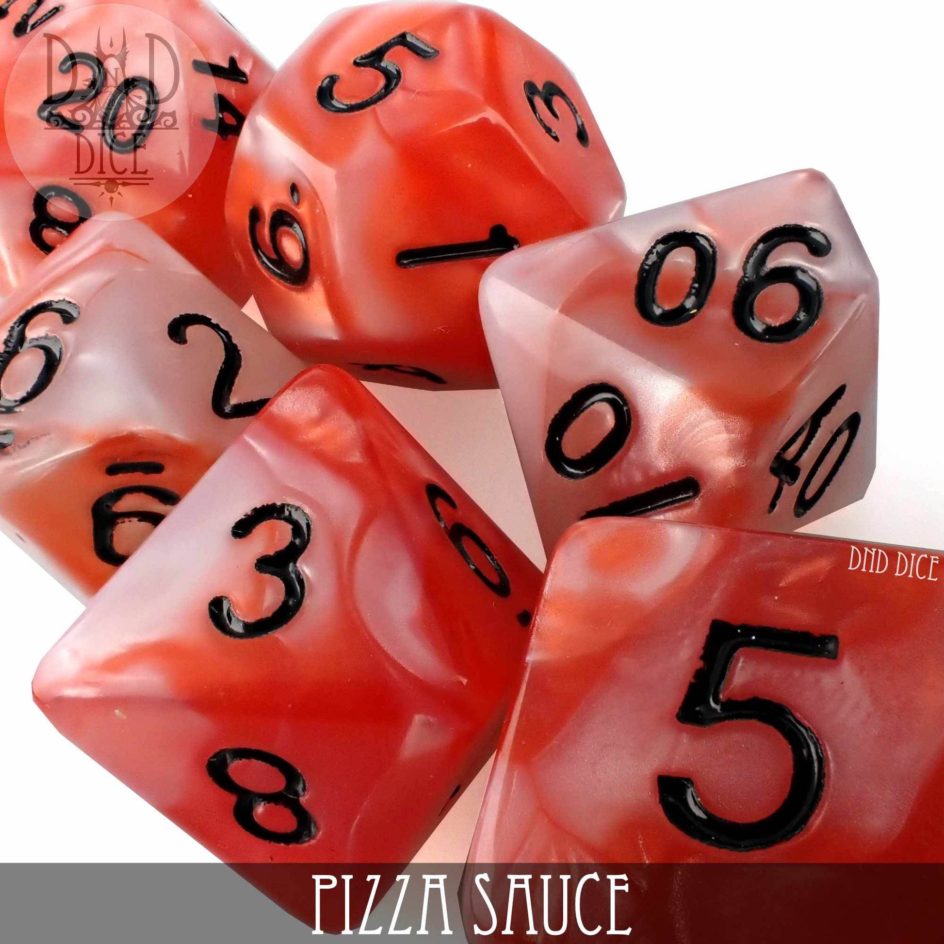 Pizza Sauce Dice Set - 