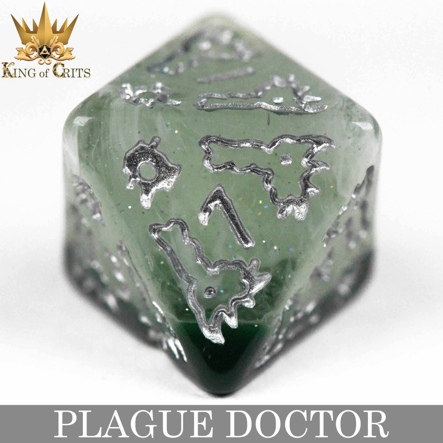 Plague Doctor 11 Dice Set - 