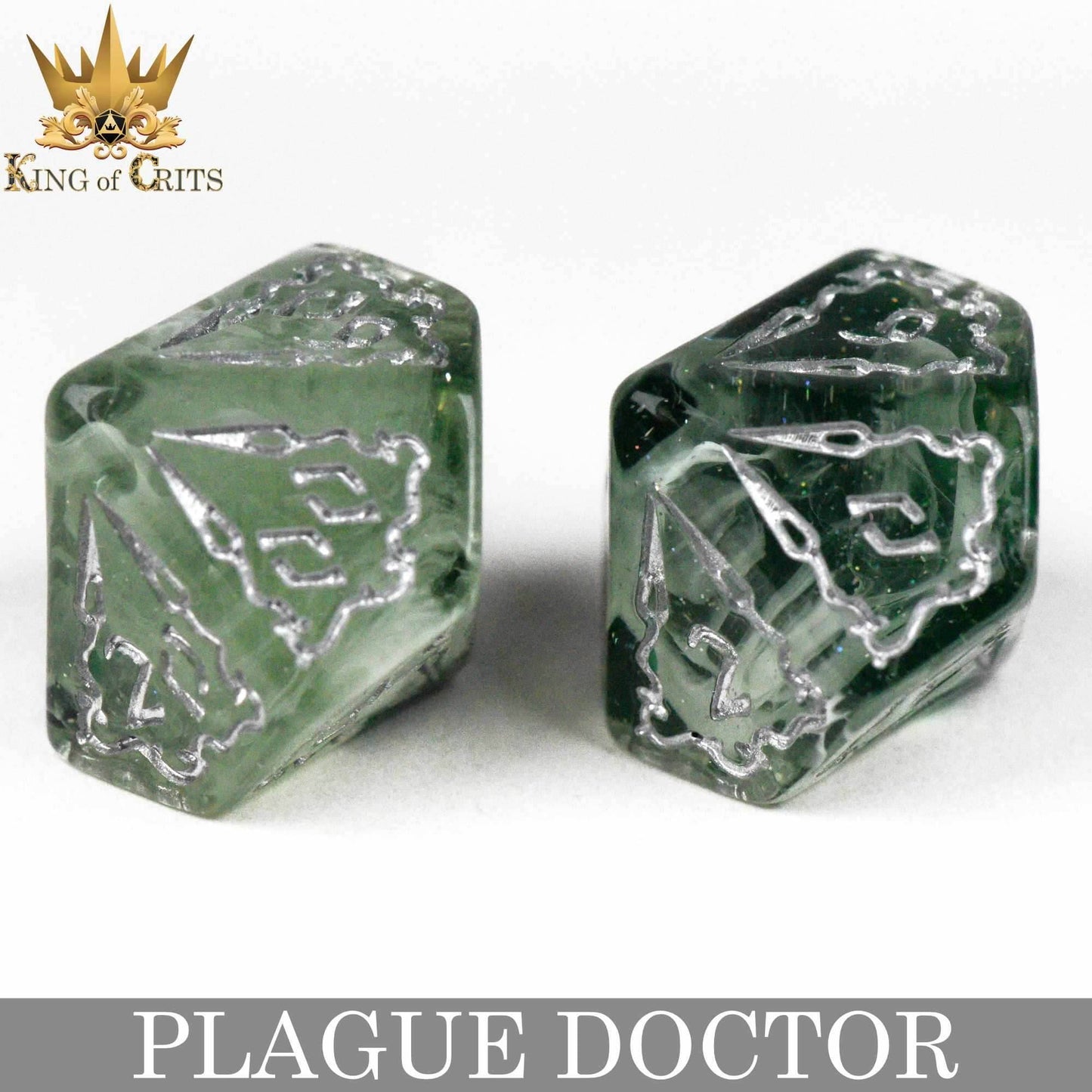 Plague Doctor 11 Dice Set - 