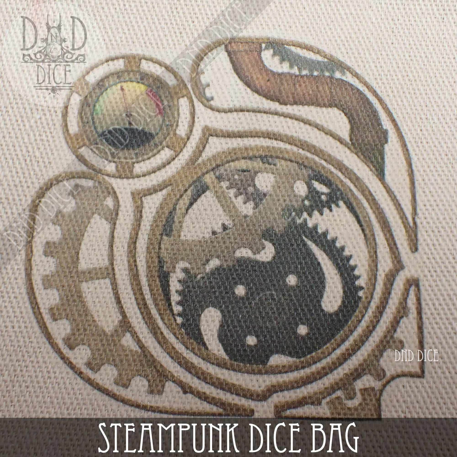 Steampunk Dice Bag - 