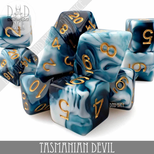 Tasmanian Devil 7 or 11 Dice Set - 11 Dice Set