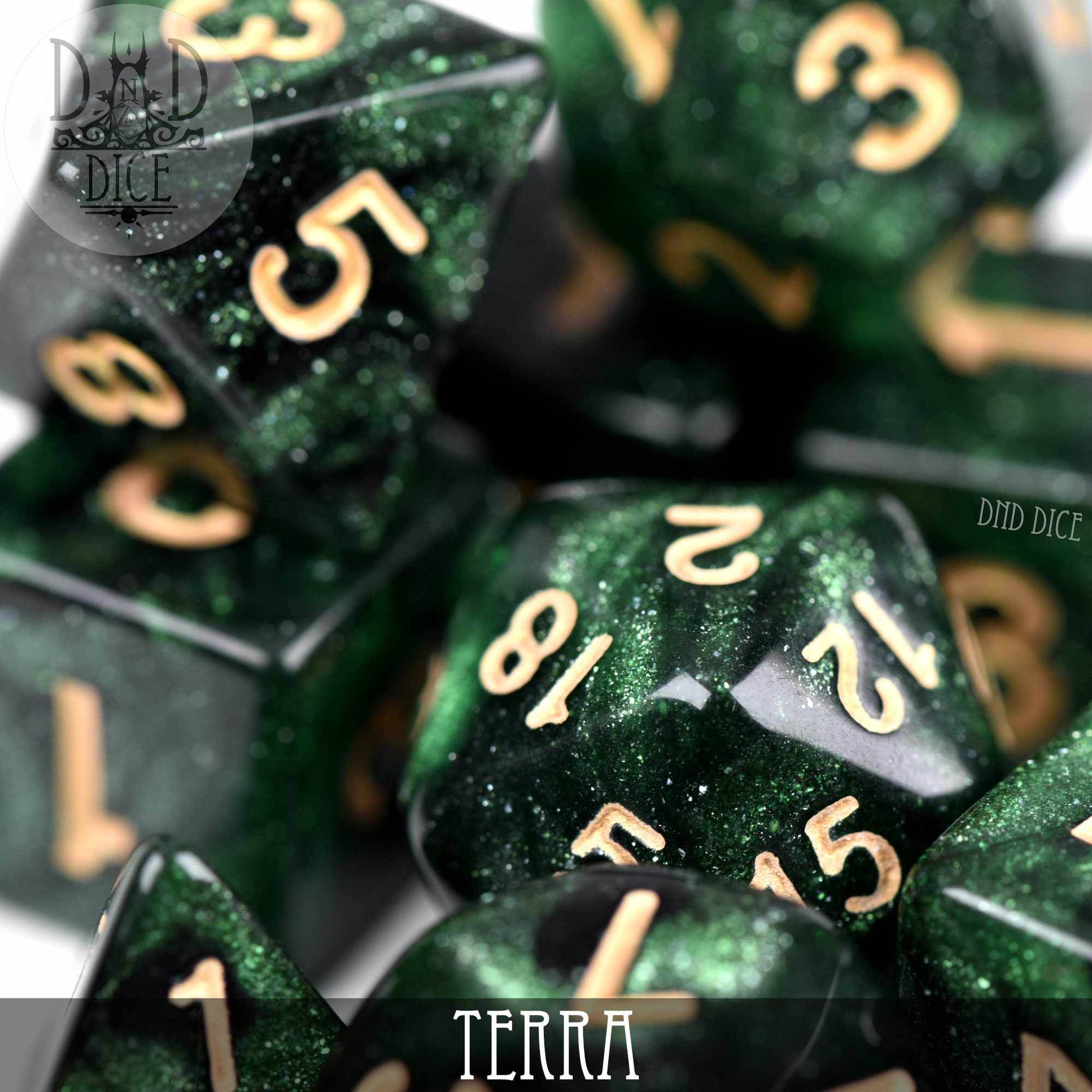 Terra Galaxy 7 or 11 Dice Set - 7 Dice Set