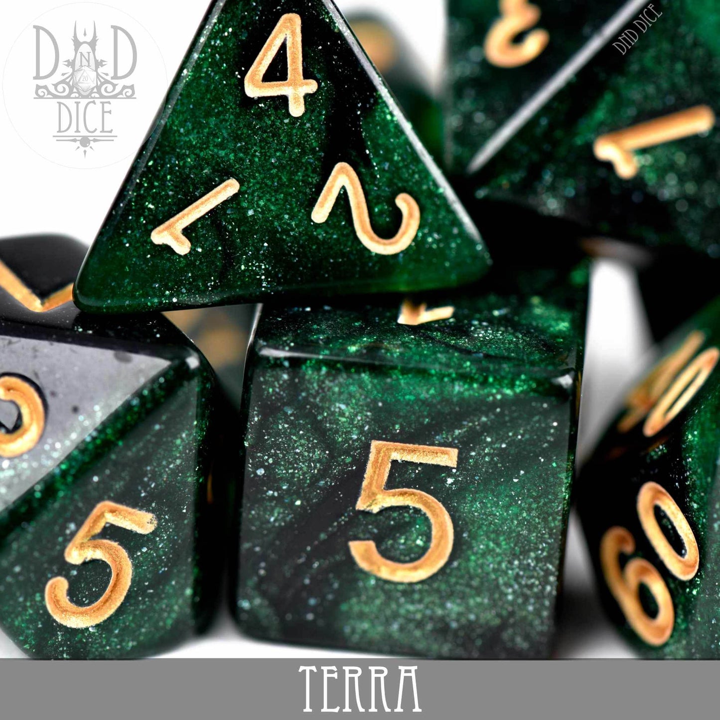 Terra Galaxy 7 or 11 Dice Set - 7 Dice Set
