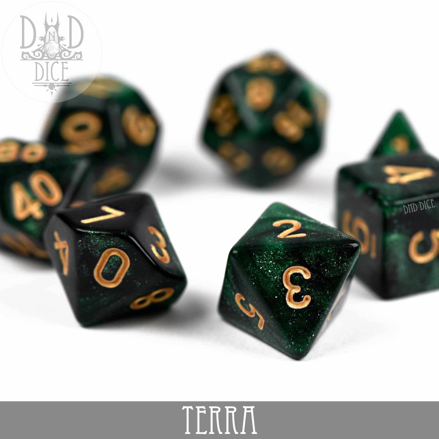 Terra Galaxy 7 or 11 Dice Set - 7 Dice Set