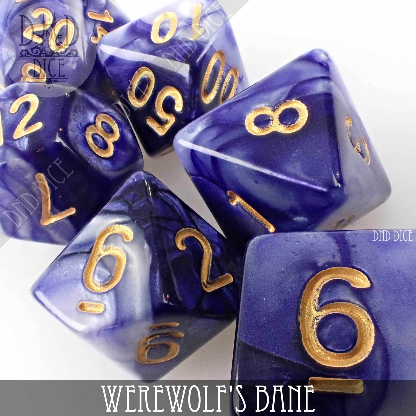 Werewolf's Bane Dice Set - 