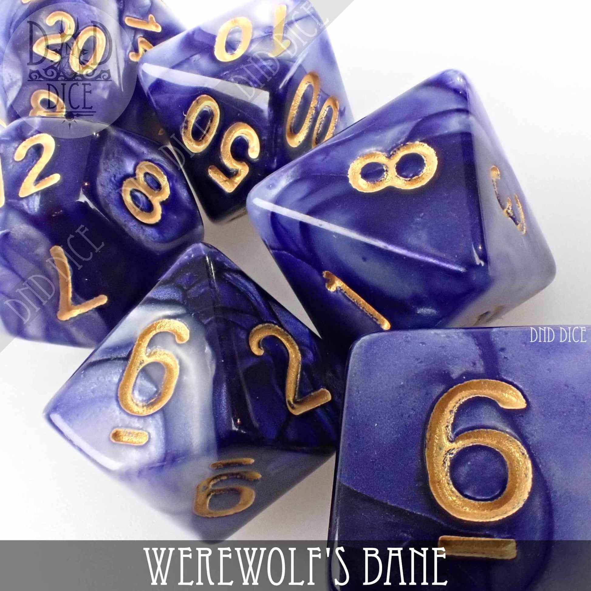 Werewolf's Bane Dice Set - 