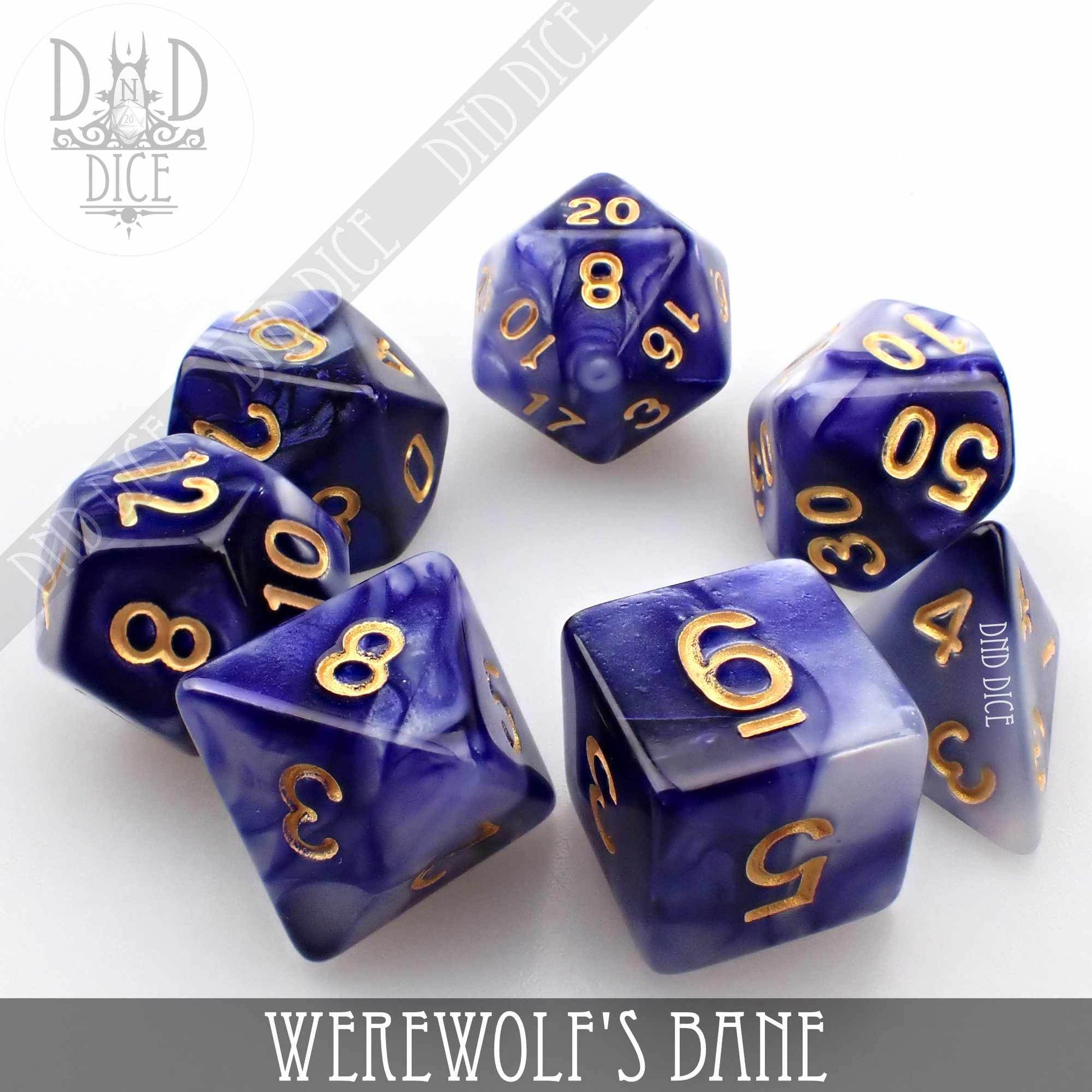 Werewolf's Bane Dice Set - 