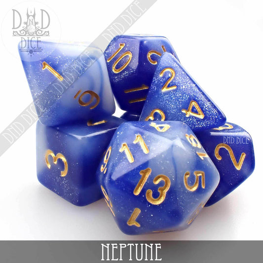 Neptune Galaxy Dice Set - 