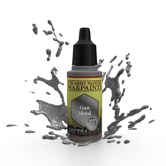 Army Painter Warpaints: Metallics - Gun Metal 18ml - 