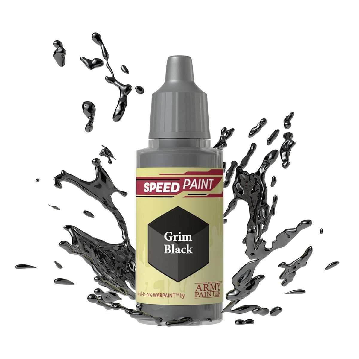 Army Painter Warpaints Speedpaint: Grim Black 18ml - 