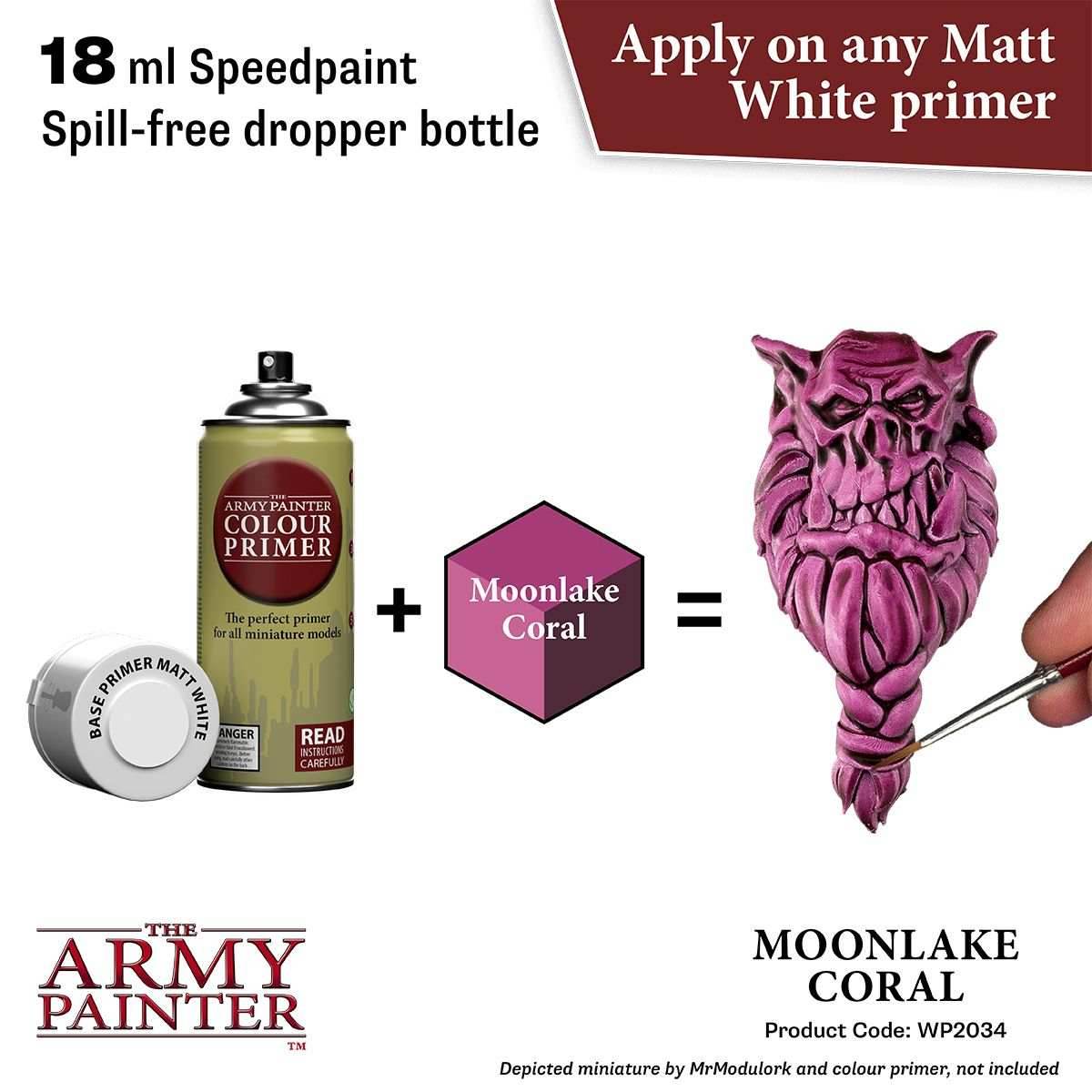 Army Painter Warpaints Speedpaint 2.0: Moonlake Coral 18ml - 