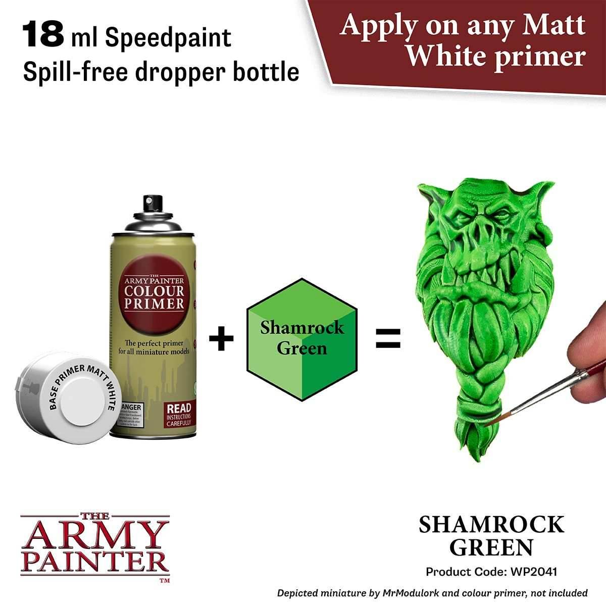 Army Painter Warpaints Speedpaint 2.0: Shamrock Green 18ml - 