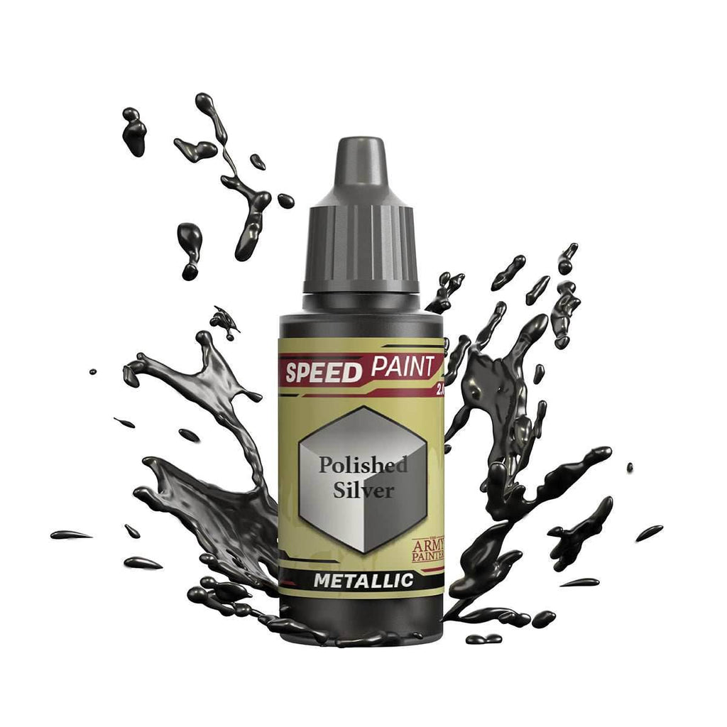 The Army Painter Speedpaints (18 ml) - Polished Silver