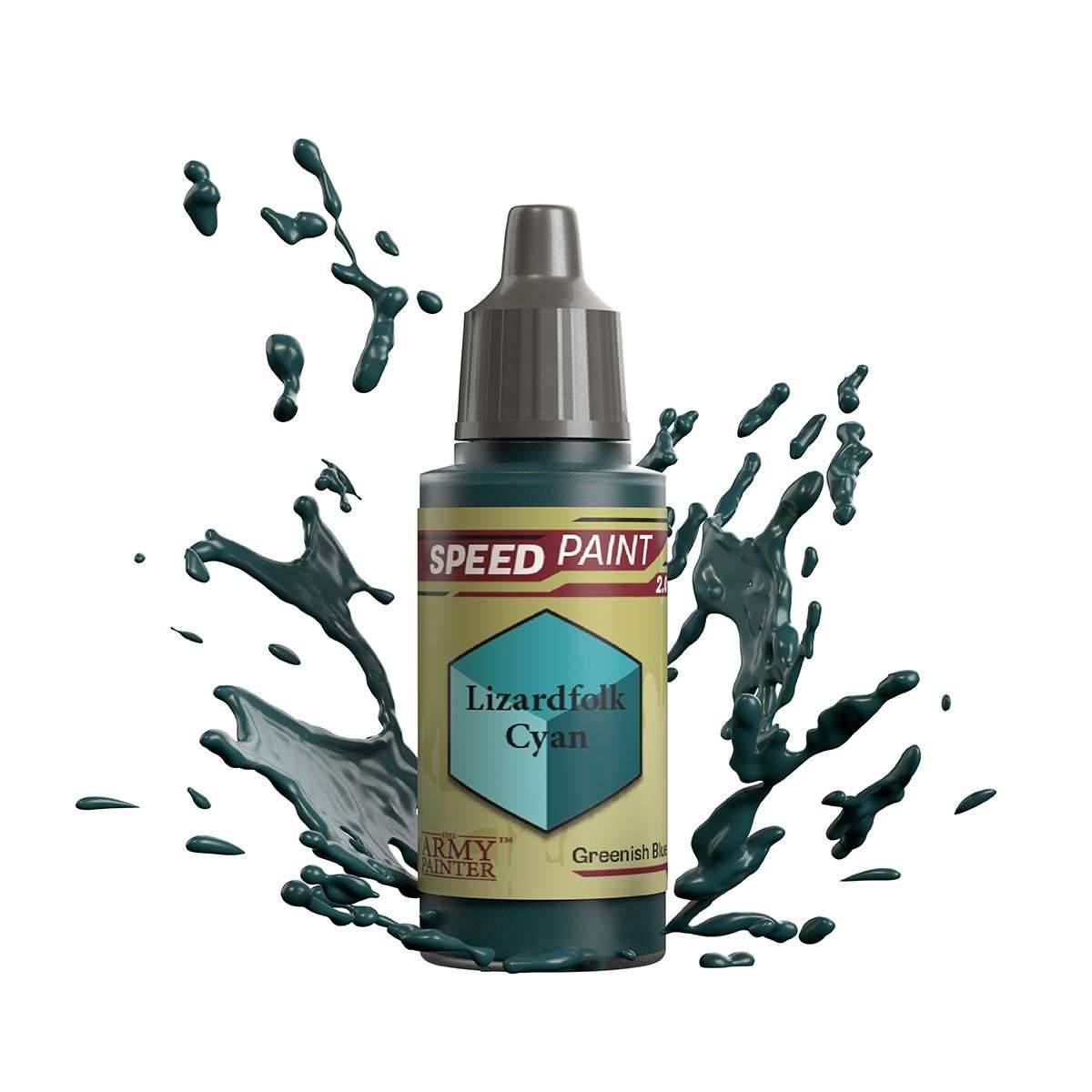 Army Painter Warpaints Speedpaint 2.0: Lizardfolk Cyan 18ml - 