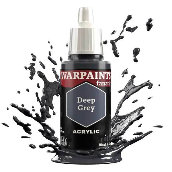 The Army Painter Warpaints Fanatic Acrylic (18 ml) Vol 1. Cool & Neutral Colors - Deep Grey