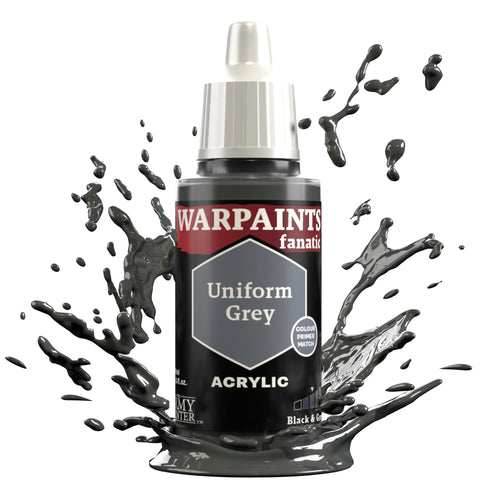 The Army Painter Warpaints Fanatic Acrylic (18 ml) Vol 1. Cool & Neutral Colors - Uniform Grey