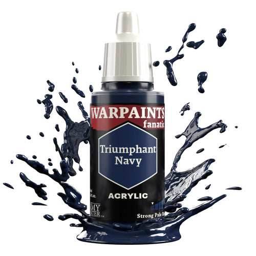 The Army Painter Warpaints Fanatic Acrylic (18 ml) Vol 1. Cool & Neutral Colors - Triumphant Navy