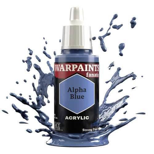 The Army Painter Warpaints Fanatic Acrylic (18 ml) Vol 1. Cool & Neutral Colors - Alpha Blue