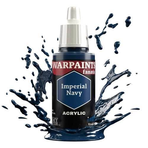 The Army Painter Warpaints Fanatic Acrylic (18 ml) Vol 1. Cool & Neutral Colors - Imperial Navy