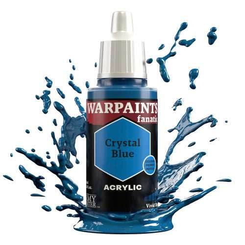 The Army Painter Warpaints Fanatic Acrylic (18 ml) Vol 1. Cool & Neutral Colors - Crystal Blue