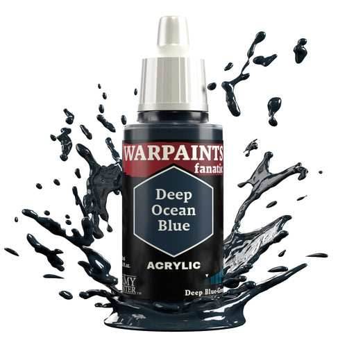 The Army Painter Warpaints Fanatic Acrylic (18 ml) Vol 1. Cool & Neutral Colors - Deep Ocean Blue