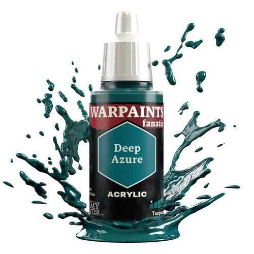 The Army Painter Warpaints Fanatic Acrylic (18 ml) Vol 1. Cool & Neutral Colors - Deep Azure