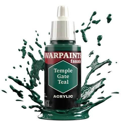 The Army Painter Warpaints Fanatic Acrylic (18 ml) Vol 1. Cool & Neutral Colors - Temple Gate Teal