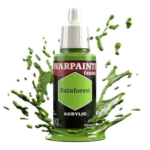 The Army Painter Warpaints Fanatic Acrylic (18 ml) Vol 1. Cool & Neutral Colors - Rainforest