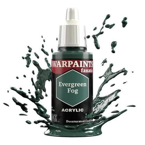 The Army Painter Warpaints Fanatic Acrylic (18 ml) Vol 1. Cool & Neutral Colors - Evergreen Fog