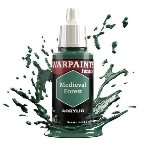 The Army Painter Warpaints Fanatic Acrylic (18 ml) Vol 1. Cool & Neutral Colors - Medieval Forest