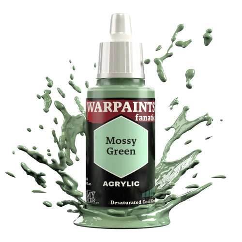 The Army Painter Warpaints Fanatic Acrylic (18 ml) Vol 1. Cool & Neutral Colors - Mossy Green