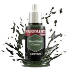 The Army Painter Warpaints Fanatic Acrylic (18 ml) Vol 1. Cool & Neutral Colors - Woodland Camo