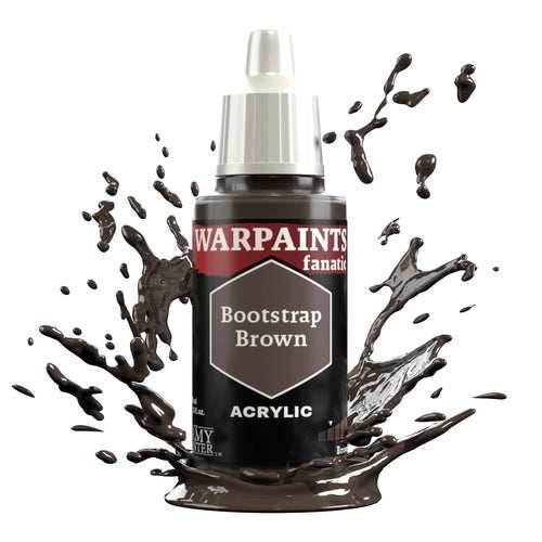 The Army Painter Warpaints Fanatic Acrylic (18 ml) Vol. 2 - Warm & Skin Colors - Bootstrap Brown