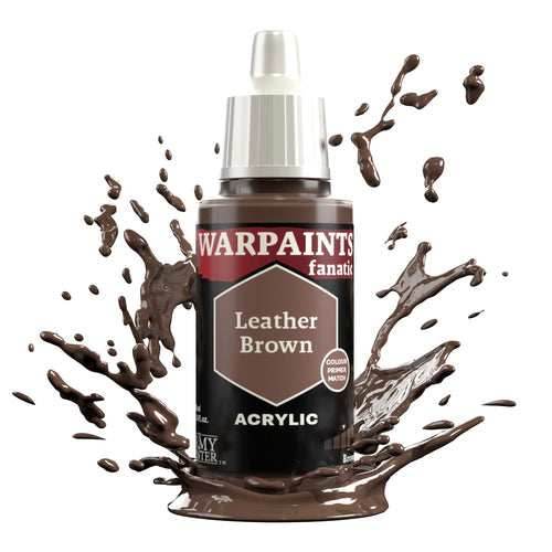 The Army Painter Warpaints Fanatic Acrylic (18 ml) Vol. 2 - Warm & Skin Colors - Leather Brown