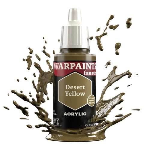 The Army Painter Warpaints Fanatic Acrylic (18 ml) Vol. 2 - Warm & Skin Colors - Desert Yellow