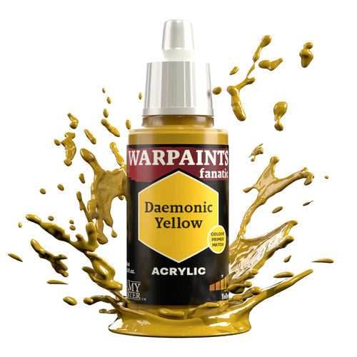 The Army Painter Warpaints Fanatic Acrylic (18 ml) Vol. 2 - Warm & Skin Colors - Daemonic Yellow