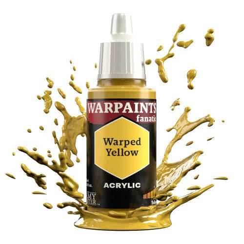 The Army Painter Warpaints Fanatic Acrylic (18 ml) Vol. 2 - Warm & Skin Colors - Warped Yellow