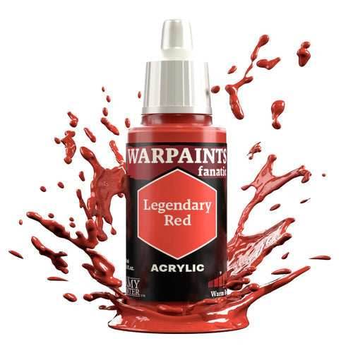 The Army Painter Warpaints Fanatic Acrylic (18 ml) Vol. 2 - Warm & Skin Colors - Legendary Red