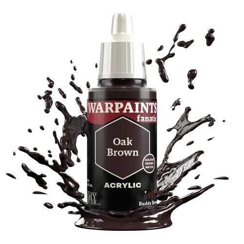 The Army Painter Warpaints Fanatic Acrylic (18 ml) Vol. 2 - Warm & Skin Colors - Oak Brown