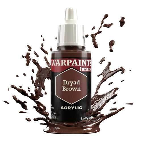 The Army Painter Warpaints Fanatic Acrylic (18 ml) Vol. 2 - Warm & Skin Colors - Dryad Brown