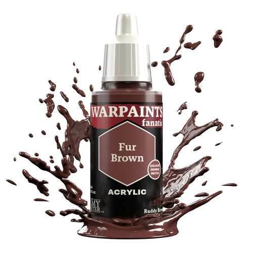 The Army Painter Warpaints Fanatic Acrylic (18 ml) Vol. 2 - Warm & Skin Colors - Fur Brown