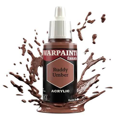 The Army Painter Warpaints Fanatic Acrylic (18 ml) Vol. 2 - Warm & Skin Colors - Ruddy Umber