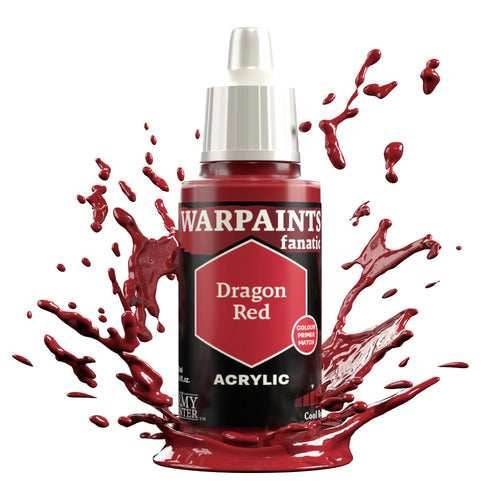 The Army Painter Warpaints Fanatic Acrylic (18 ml) Vol. 2 - Warm & Skin Colors - Dragon Red