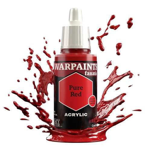 The Army Painter Warpaints Fanatic Acrylic (18 ml) Vol. 2 - Warm & Skin Colors - Pure Red