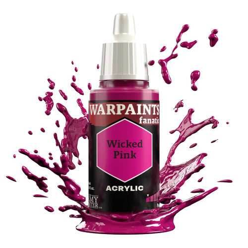 The Army Painter Warpaints Fanatic Acrylic (18 ml) Vol. 2 - Warm & Skin Colors - Wicked Pink