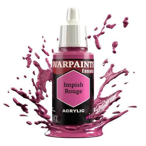 The Army Painter Warpaints Fanatic Acrylic (18 ml) Vol. 2 - Warm & Skin Colors - Impish Rouge