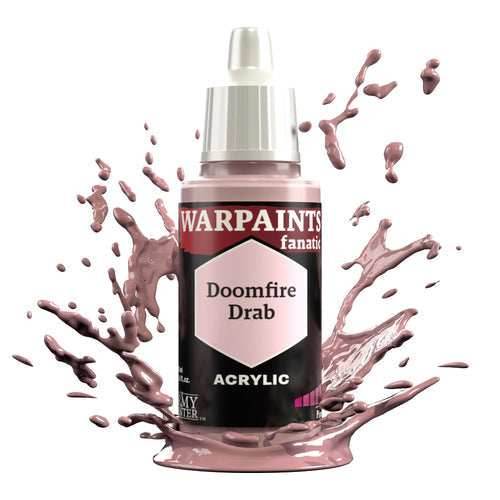 The Army Painter Warpaints Fanatic Acrylic (18 ml) Vol. 2 - Warm & Skin Colors - Doomfire Drab