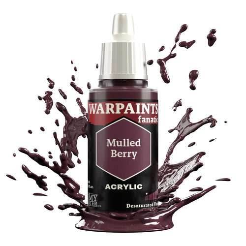 The Army Painter Warpaints Fanatic Acrylic (18 ml) Vol. 2 - Warm & Skin Colors - Mulled Berry